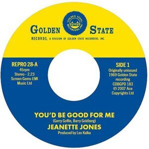 Jones,Jeanette - You'd Be Good For Me / Cut Loose  7-INCH SINGLE